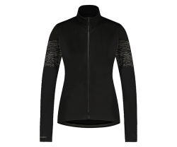 Cykeljacka Shimano Dam Kaede Wind Jersey Insulated Svart